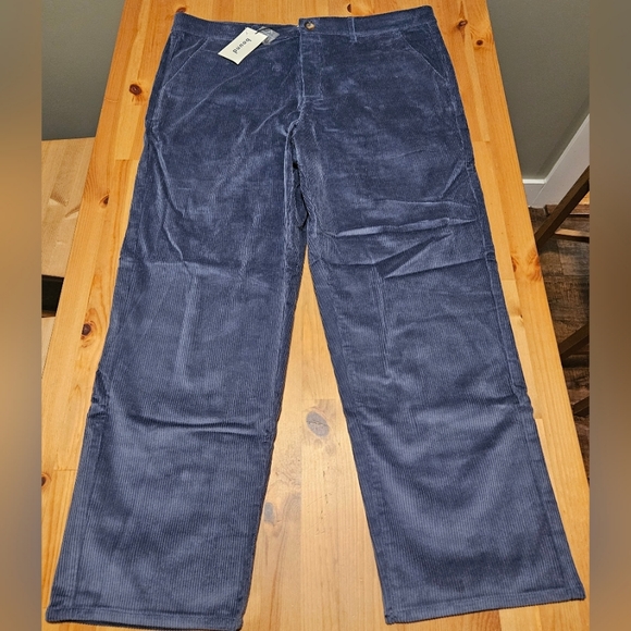 Bound Dallas Blue Cord Trousers - Picture 2 of 4